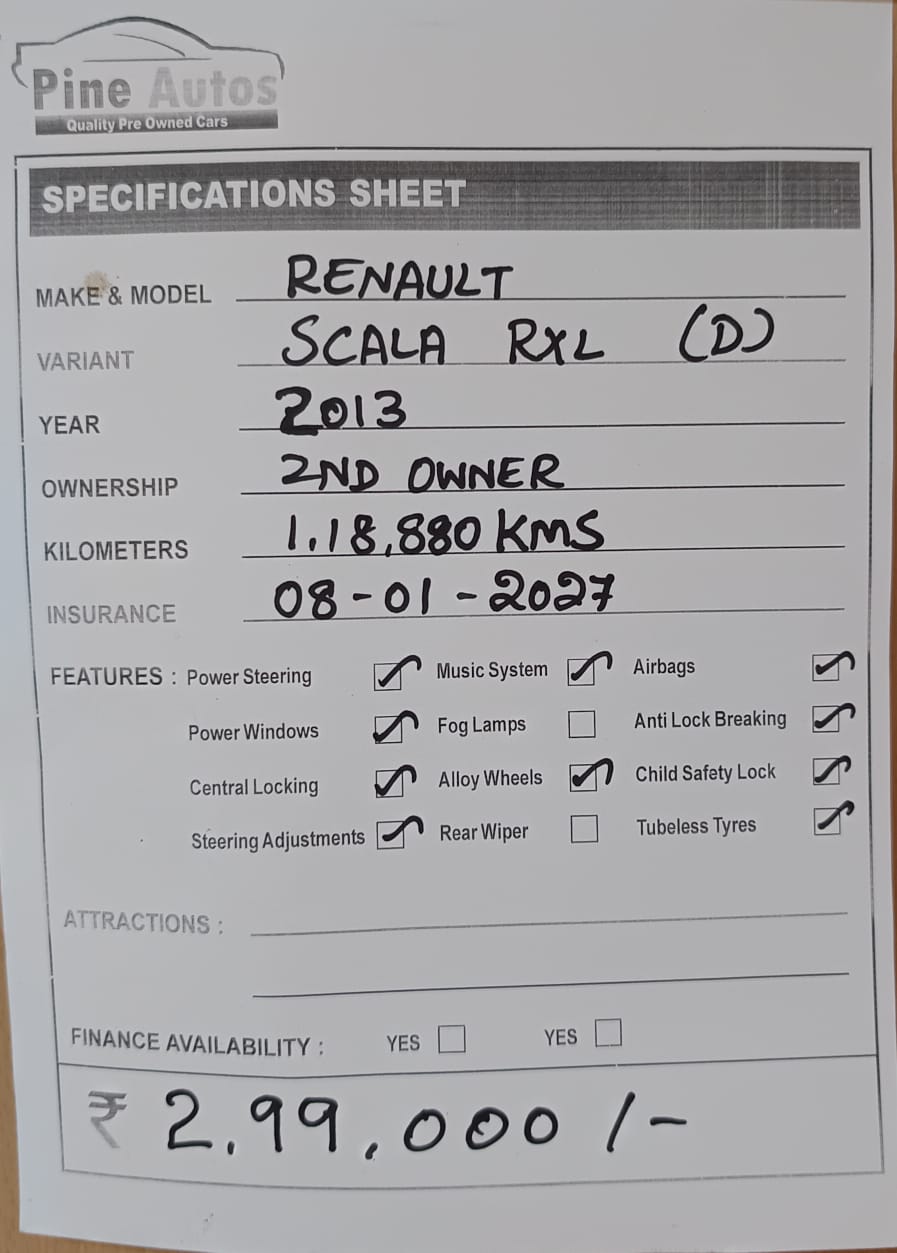 RENAULT SCALA