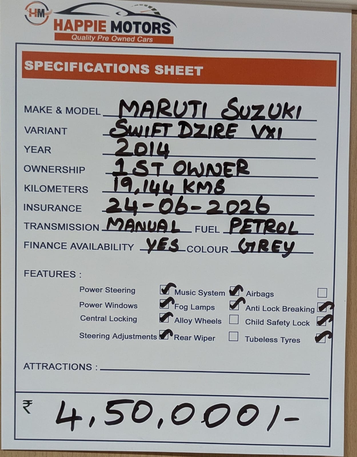 MARUTI SUZUKI SWIFT DZIRE